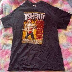 Tescofest Tesco Festival Punk tshirt Detroit xxl